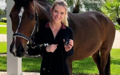 How Amanda Perkowski is preparing her horse for the National Championships