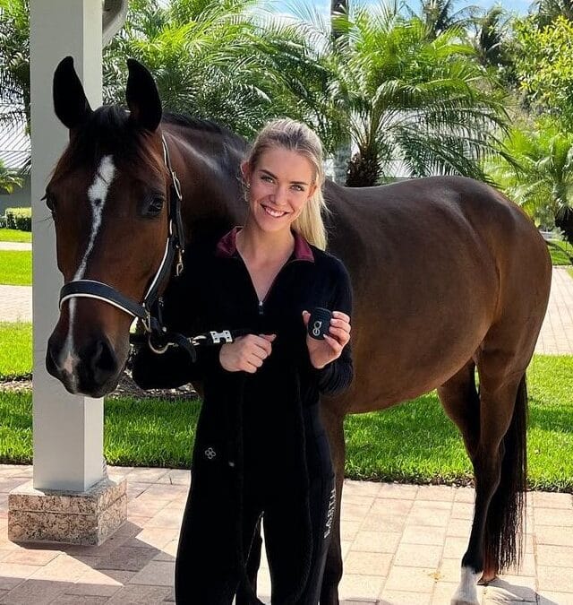 How Amanda Perkowski is preparing her horse for the National Championships