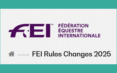 FEI Rules Update 2025