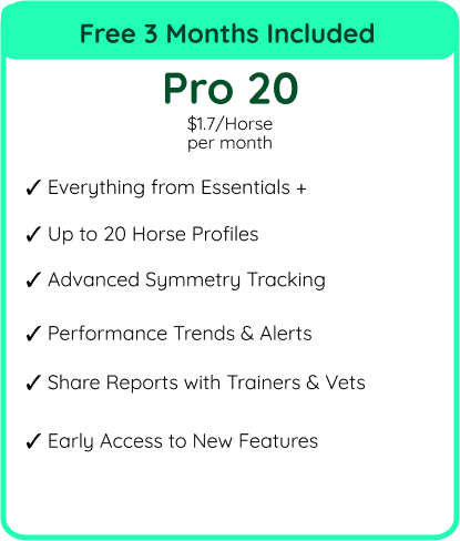 Free 3 Months Included - Equestic