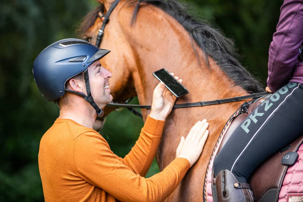 Review Equestic data after the ride to prevent injury