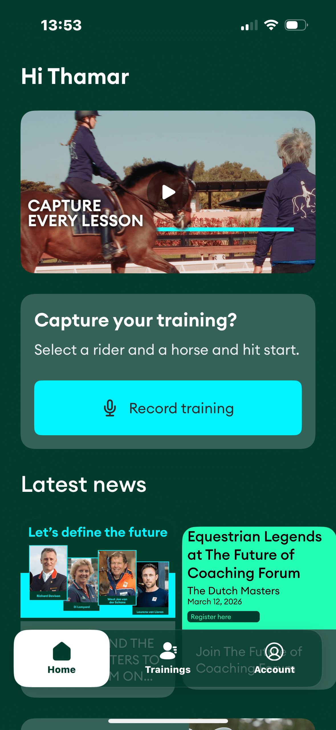 EQ Coach-Copilot: Never Forget a Riding Lesson Again | Equestic
