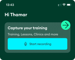Coach Tutorial - Step 1 - Start the lesson